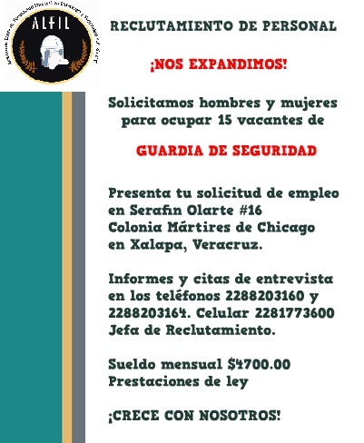 XALAPA RECLUTAMIENTOalfil